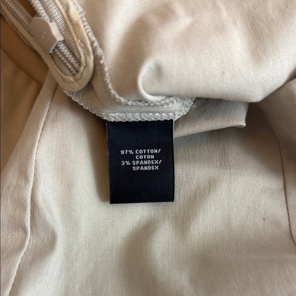 Lafayette 148 Tan Chinos Classic Straight-Leg Pants Size 10 - Picture 8 of 10